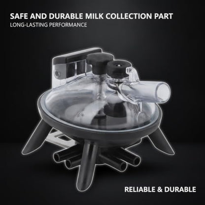 240cc Milking Claw as a Direct Milking Claw Replacement Component, a Complete Milking Cluster Tool for Automated Cow Milking Machine Systems