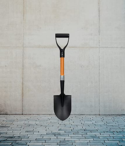 Ashman Short Handle Digging Shovel (1 Pack) - 27-inch Kids Beach & Garden Shovel with Sturdy Blade, D-Handle Gardening Tool - size: 1 Pack, style: Small Digging Shovel