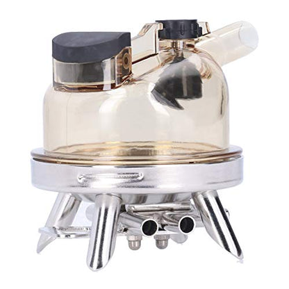 400ml Milking Claw Cluster with Stainless Steel Base, Transparent Lid Milk Collector for Cow and Sheep Milking Machine, Durable Food - Grade Plastic Manifold Assembly
