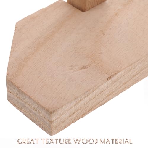 SUPVOX Wooden Chicken Perch for Coop Natural Smooth Roosting Bar Hen Standing Perch 15.74X5.90X2.55In Suitable for Large Birds and Hens