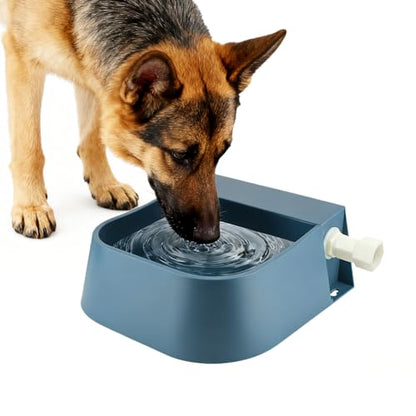 NAMSAN Outdoor Automatic Dog Water Dispenser, Large Water Bowl for All Kinds of Animals, Auto Refill Waterer for Pet Livestock, Water Trough Include Multi-Functional Adapter, Fit GHT Faucet