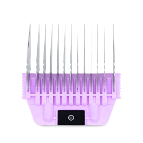 A Series Wide 19mm 3/4' Metal Comb, Dog Grooming Blades for Smooth Coat, Professional, Durable and Precise for Trimming and Finishing, Compatible with A Series Clippers - size: A Series Wide 19mm (3/4") Metal Comb