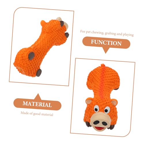 LIOOBO Puppy Chewing Pig Shape Teething Plaything for Dogs Durable and Easy to Pet Biting Engaging Exercise Training Tool for