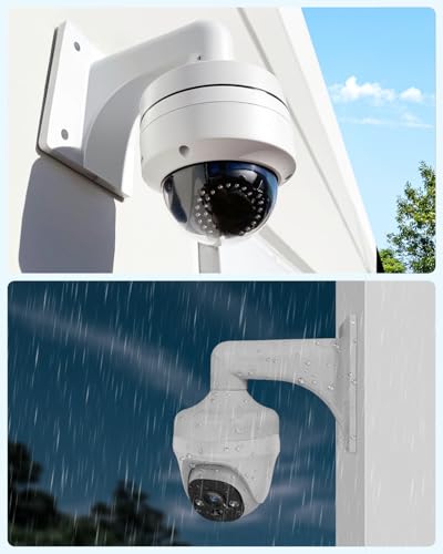 OOSSXX Universal CCTV Security Camera Mount Wall Mount Bracket for Surveillance House Indoor Bullet Dome IP Camera Holder Outdoor Junction Box Cable Pole Mounting Arm Outdoor Video Surveillance - size: Pole Bracket for Bullet/Dome