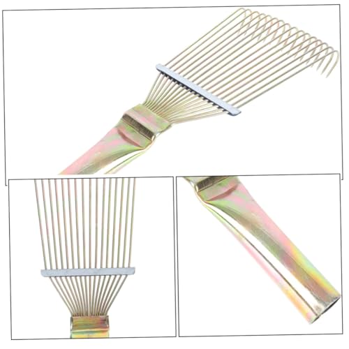 SUPVOX 2Pcs Horse Grooming Brush Durable Horse Shedding Tool for Pet Hair Removal Lightweight and Comfortable Grip for and Livestock Grooming