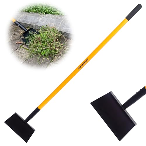 Multifunctional Cleaning Shovel, Heavy Duty Flat Snow Shovel Ice Breaker Tool for Removal Snow Weeding -51Inch