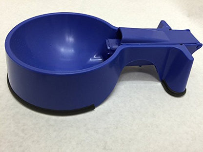 The Easy-Clean Auto-Fill Water Bowl For Dog with (5-Foot) Long Stainless Steel Hose, 32 ounces,Blue - size: 5-Foot