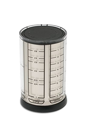 KitchenArt Professional Series 2 Cup Adjust-A-Cup, Champagne Satin, Adjustable, 1/8 to 2-Cup - color: Satin
