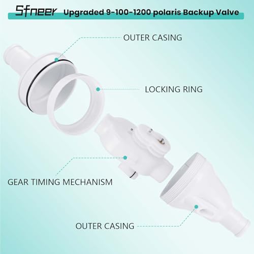 9-100-1200 Backup Valve Kit Compatible with Polaris 360 Pool Cleaner