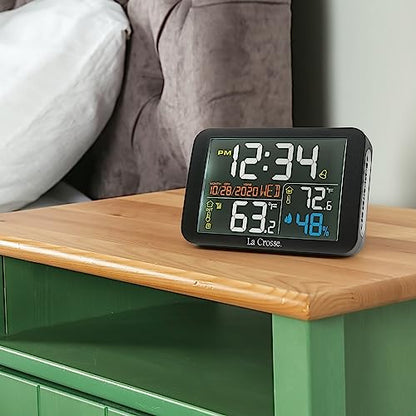La Crosse Technology Color Weather Station (308-66677-INT), Black