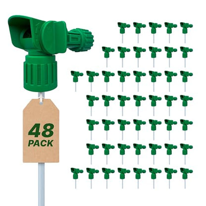 Hose-End Sprayer (48-Pack): Contractor-Grade 20:1 Ratio Hose-End Sprayers for Turf Maintenance, Lawn Fertilizer, and Odor Control Solutions – Reliable, Reusable, Heavy-Duty Build - size: Sprayer