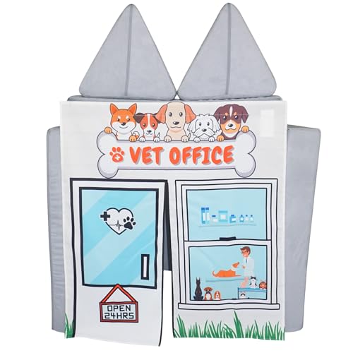 Couch Swag Play Panel for Childrens Foam Sofa Kids Couch (Vet Office) - style: Vet Office