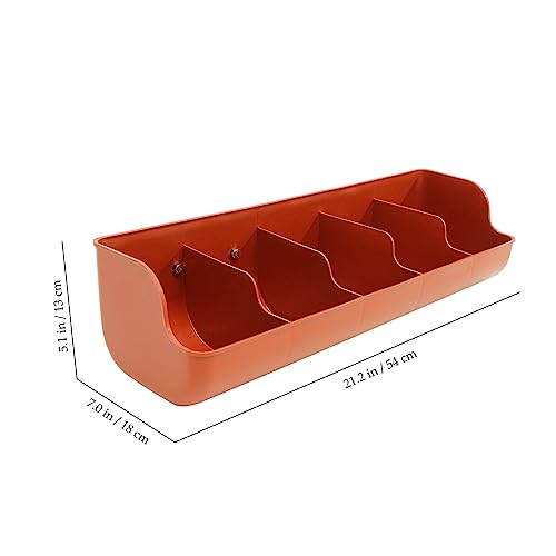 Plastic Pig Feeding Trough Compartment Design for Wet and Dry Food Feeding Tool for Pigs for Farm Supply and