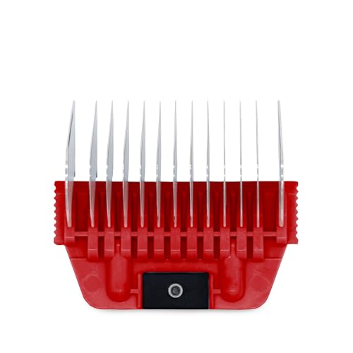 A Series Wide Metal Comb for Smooth Coat, Professional Dog Grooming Blades, Durable and Precise, Compatible with A Series Clippers - size: A Series Wide 3mm (1/8") Metal Comb