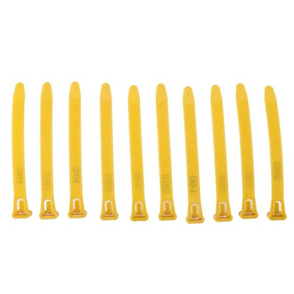 SUNGOOYUE Chicken Leg Bands, Plastic Poultry Identification Rings with Adjustable fadeless Numbered Engraving, for Duck Goose Chicken Management (Yellow) - color: Yellow