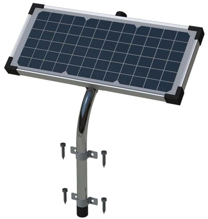 Ghost Controls Premium 10-Watt Monocrystalline Solar Panel for Automatic Gate Opener Systems (1. 10W Monocrystalline) - size: 1. 10W Monocrystalline