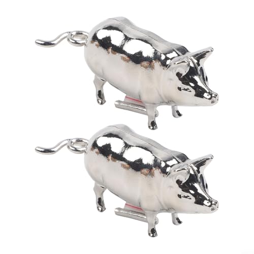 Vintage Pig For Mini Tape Measure For Sewing And Crafting With Sturdy Metal Figurine And Smooth Measuring Mechanism(1PCS 35CM Gold 1PCS) - color: 35CM Gold 1PCS