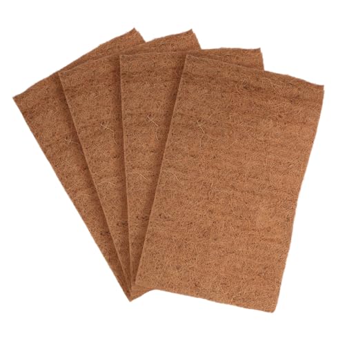 Kisangel 4Pcs Nest Pads Reusable Bedding Liners for Nesting Boxes Soft Gentle Material Easy to Clean Chicken Coop Bedding for Poultry Setup