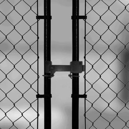 1-3/8" x 1-7/8" (2") Chain Link Fence Gate Fork Latch - Commercial Heavy Duty - Malleable - Galvanized Gate Latch with Hole for Padlock - CASE Qty 25 - size: 1-3/8" x 1-7/8" (2") - Case(25 Count)