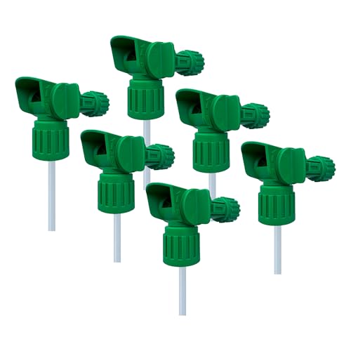 Hose-End Sprayer (6-Pack): Professional 20:1 Ratio Hose-End Sprayers for Lawn and Garden Maintenance, Fertilizer Mixing, and Outdoor Cleaning – Leak-Proof, Heavy-Duty Build - size: Sprayer