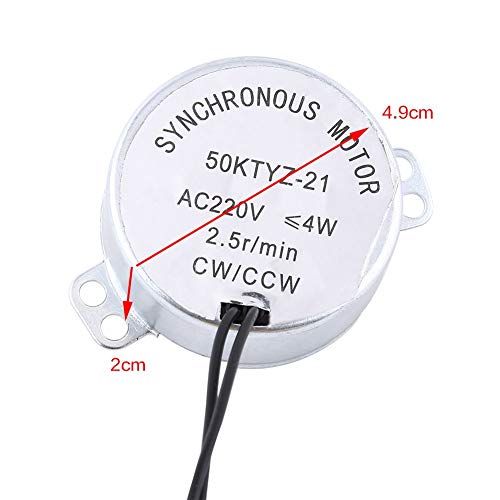 Egg Turner Motor for HovaBator Farm Innovators Incubator 110V AC/220V AC (110V)