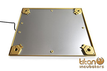Titan Chick Heating Plate/Brooder Hen Heat Lamp Replacement - Up to 25 Chicks 12" x 12" - 20W