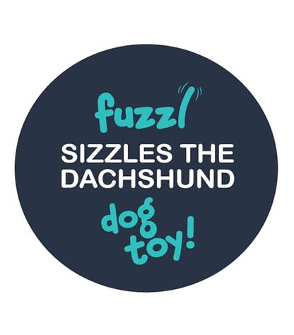 Fuzzl Eco Leather Natural and Tough Dog Toys - Long Lasting Chew Toys for Aggressive Chewers - Strong Dog Toy for Dogs and Puppy - style: Plush Sizzles