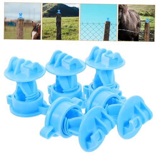 50pcs Electric Fence Insulators for Livestock Material Easy to Install Electrical Shorts for Fencing and