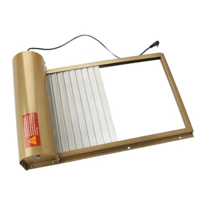 Automatic Chicken Door Opener, Auto Chicken Door Easy Install for Duck (Gold)