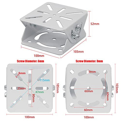 CCTV Security Camera Mounting Bracket Steel,Duckbill 2D Joint Connector Video Surveillance Camera Mounts Support For CCTV Surveillance Cameras