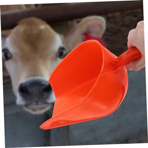 BESPORTBLE Capacity Feed Scoop Reusable Shovel Tool for Livestock Poultry Garden Use Durable Easy to Clean for Farm Home Feeding Tasks