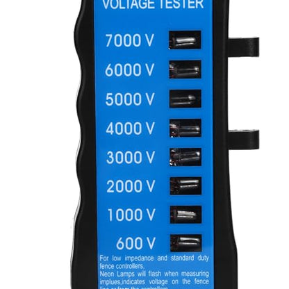 Electrical Fence Voltage Tester Electric Fence Fault Finder Voltmeter High Voltage 600-7000V Gardening Tools for Farm Supply Fencing