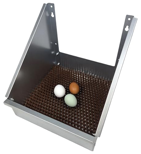 Hen's Choice™ Premium Single Chicken Nest Box with Nesting Pad (1 Pack)