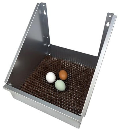 Hen's Choice™ Premium Single Chicken Nest Box with Nesting Pad (1 Pack)