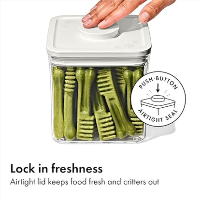 OXO Pet POP Container with Scoop — 6.0 Qt/5.7 L - color: Whisker Gray, size: 6 Qt