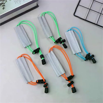 1Pair Reflective Cycling Ankle Bands-Elastic Leg Straps with Buckle,Bike Trouser Clips for Outdoor Riding,Running Shin Protect