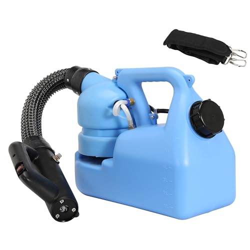ULV Fogger Machine 6L (1.58 Gallon) Electric Portable Fogger Sprayer Ultra-Low Volume Atomizer for Indoor Home Hotel Outdoor Yard Gardens Church School
