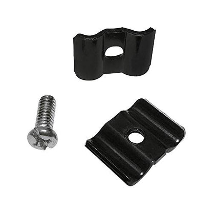 Only Hangers Gridwall Joining Clip Connectors for Grid Panels - Pack of 24 - Black Color