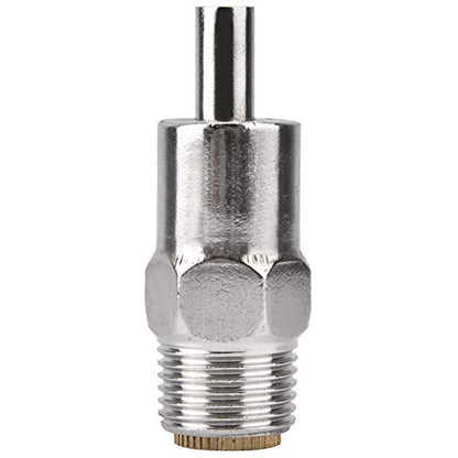 SUNGOOYUE Automatic Nipple Water Drinker, Stainless Steel Copper Straw Type Water Dispenser 5PCS, Compact No Drip Livestock Waterer for Pigs Piglets Goats Sheep Farm Use