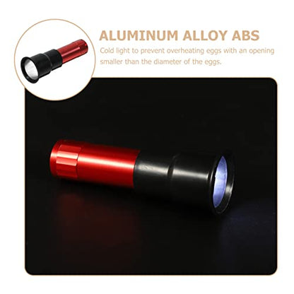 Generic LED Egg Candler Light: High Cool LED Light Candling Lamp Incubation Equipment for Distinguish Chickens Ducks Birds Eggs Embryo - color: Red