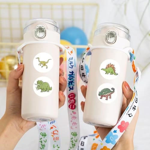 1000 Pcs Dinosaur Stickers for Boys Girls Mens.2 Roll 1 Inch Cute Dino Animal Stickers Bulk Sticker Packs for Water Bottles Phone Laptop - color: Dinosaur Stickers