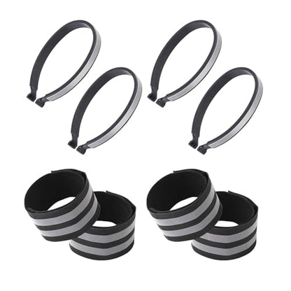 Light Weight Reflective Trouser Pant Clip Pant Leg Cuff Clip Cycling Trouser Wrap Bicycles Accessories - color: Styles B