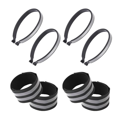 Light Weight Reflective Trouser Pant Clip Pant Leg Cuff Clip Cycling Trouser Wrap Bicycles Accessories - color: Styles B