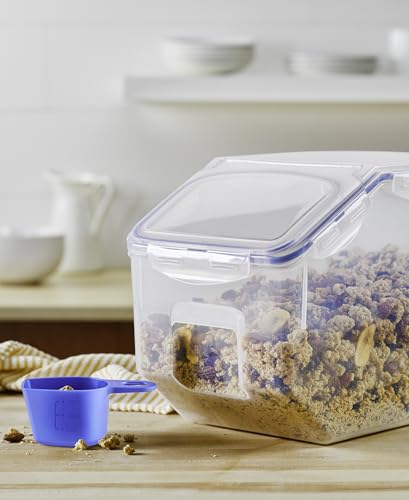 Lock & Lock Bulk Storage Bins Food Storage Container with Wheels (50.72-Cup) - size: 50.72-Cup