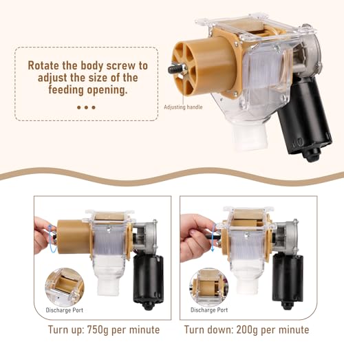 Automatic Chicken Feeder Timer and Duck Feeder, 16 Groups Timed Poultry Feeder Great for Chickens, Ducks, Geese, Pigeons, Fish, Dogs, Fish, Cats
