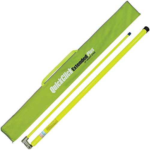 QuickClick Extended Plus™ Load Height Measuring Stick – Measures Up to 20 Feet – Measure Your Load Before You Hit The Road™ - size: Extended Plus - Measures Up To 20'