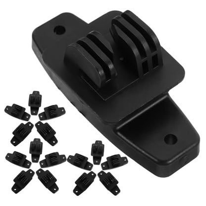 BESTonZON 50Pcs Electric Fence Insulators Material for Farm Fencing Lightweight Design for Livestock Replacement for Electric Wire Insulation