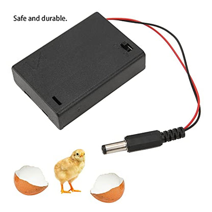 Egg Candler Tester, Bright Cool LED Light Candling Lamp Rechargeable Egg Monitoring Tester with Extension Line for Monitoring Eggs Development (Battery Box) - size: battery box