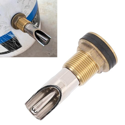 Pssopp Livestock Waterer Nipple Waterer, Stainless Steel Water Drinker Feeder Water System for Goats Swine Piglets Drinking Nan