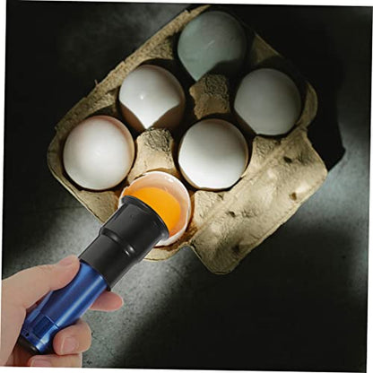 Portable Egg Candler Lamp Lightweight Incubator Accessory for Egg Development Checking Poultry Incubation for Chicken Eggs and Quail Eggs